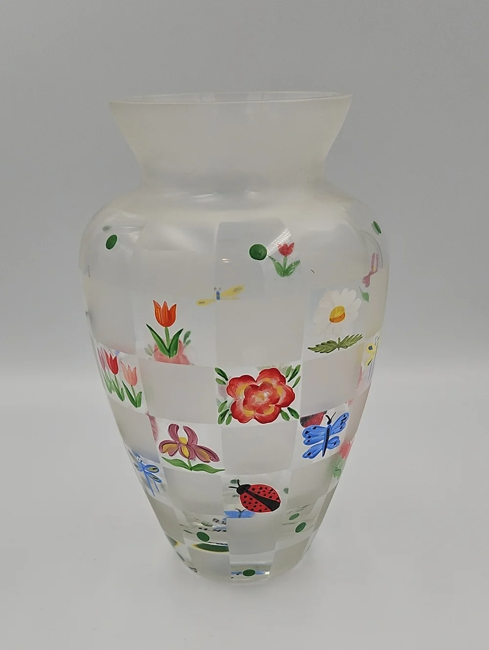 Vintage Handpainted Vase